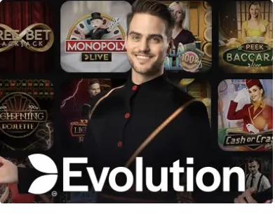 Evolution, Casino en direct